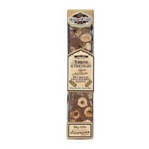 Torrone Tenero Cioccolato con Nocciole William di Carlo 100g