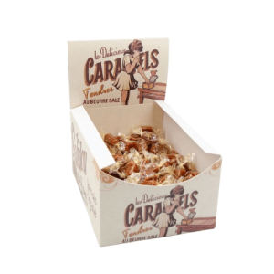 Bala de Caramelo com Flor de Sal 1Kg (Display)