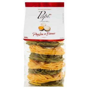 Tagliatelle Paglia e Fieno com Ovos