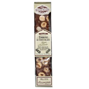 Torrone Italiano Al Cioccolato Barreta 100gr William di Carlo