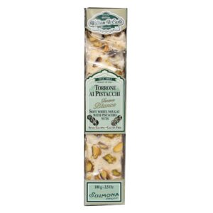 Torrone Italiano Al Pistacchi Barreta 100gr William di Carlo